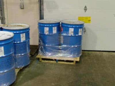 Paint Delivered In 55 Gallon Drums